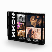 モダンHappy New Year 5 Photo Collage Block フォトブロック (右)