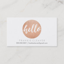 モダンHELLO SCRIPT手書きスポットはっきりしたバラ金ゴールド