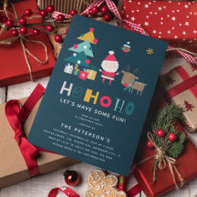 モダンHO HO HOクリスマスパーティー