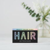 モダンHolographic Hair Extensions After  Card 名刺 (スタンド正面)