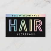 モダンHolographic Hair Extensions After  Card 名刺 (正面)