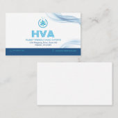 モダンHVAC気候制御 名刺 (正面/裏面)