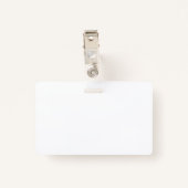 モダンLand Surveyor Business Photo ID バッジ (裏面クリップ)