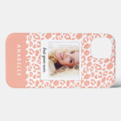 モダンleopardプリントヴィンテージ写真 Case-Mate iPhoneケース (裏面 (横))