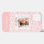 モダンleopardプリントヴィンテージ写真 Case-Mate iPhoneケース (裏面 (横))