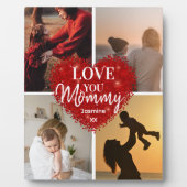 モダンLove You Mom/Mommy/Other Photo Collage フォトプラーク (正面)