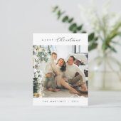 モダンLuxuryメリー, Christmas Family Photo ポストカード (スタンド正面)