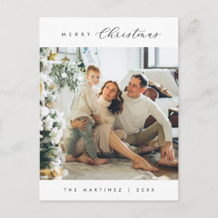 モダンLuxuryメリー, Christmas Family Photo ポストカード