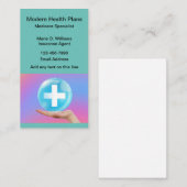 モダンMedicare保険代理店ビジネスカード 名刺 (正面/裏面)