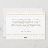 モダンMerry Christmas Year In Review 3 Photo シーズンカード (裏面)