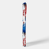 モダンMonogram USAの星とストライプ Case-Mate iPhoneケース (裏面 / 右)