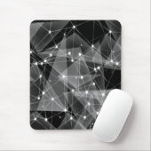 モダンmosepad，黒，灰色，抽象芸術 マウスパッド (マウス)