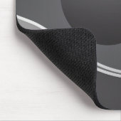 モダンmosepad，黒，灰色，抽象芸術 マウスパッド (コーナー)