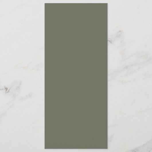 モダンMoss Green Flatプログラム – カスタマイズ可能 プログラム (正面)