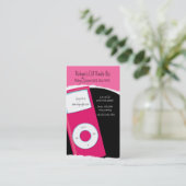 モダンMP3プレーヤーDJ無線名刺 名刺 (スタンド正面)