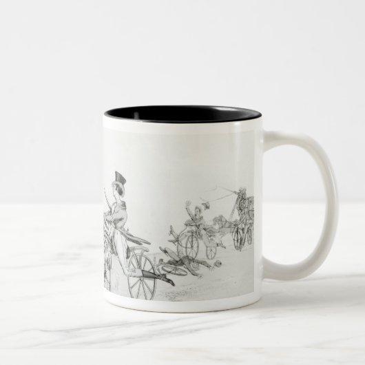 モダンOlympics', c.1820 ツートーンマグカップ (右)