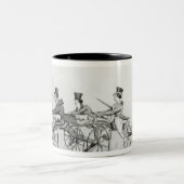 モダンOlympics', c.1820 ツートーンマグカップ (中央)