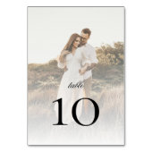 モダンOverlayの結婚写真 テーブルナンバー (裏面)