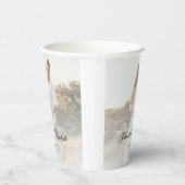 モダンOverlayの結婚写真 紙コップ (右)