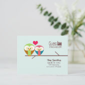 モダンOwl – お知らせ 案内ポストカード (スタンド正面)