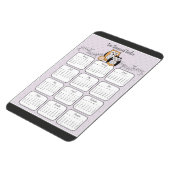モダンOwls 2012カレンダー磁石 マグネット (左側)