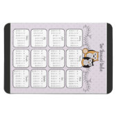 モダンOwls 2012カレンダー磁石 マグネット (横)