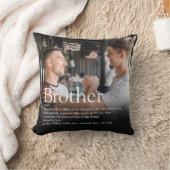 モダンPhoto クール Brother Ever Definition(写最高の真Brother クッション (ブランケット)