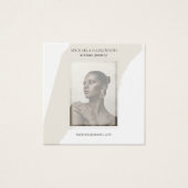 モダンPhoto Artisanジュエリー気にカード (正面)