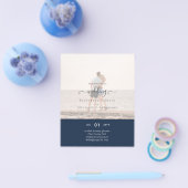 モダンPHOTO OVERLAY結婚文字 チラシ (シングル)