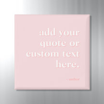 モダンPink Add Your Own引用文