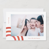 モダンPink Geo Photoメリー付き (正面)