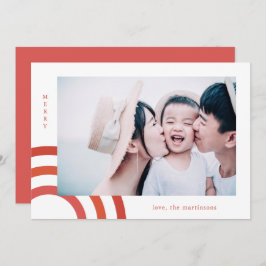 モダンPink Geo Photoメリー付き