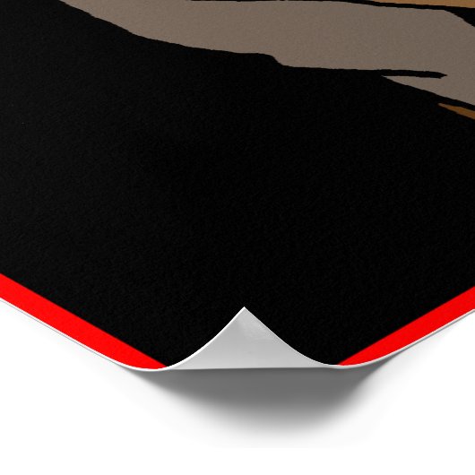 モダンposter2black ポスター (角)