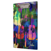 モダンPrimary Colors Guitar クリップボード (左)