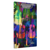 モダンPrimary Colors Guitar クリップボード (右)