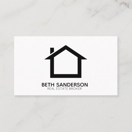 モダンQRコー実在ドの名刺を保管する 名刺 (正面)