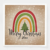 モダンRainbow Christmas Tree 20xx Add Year (正面)