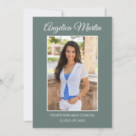 モダンSage Green卒業3フォトクラス2022