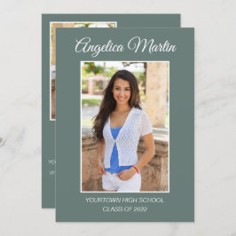 モダンSage Green卒業3フォトクラス2022