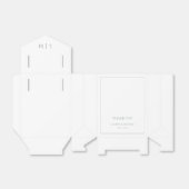 モダンSage Green Monogram'sありがとう結婚 フェイバーボックス (折り畳みなし)