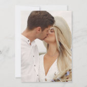 モダンSage Photo結婚's 招待状 (裏面)