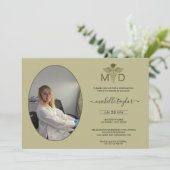 モダンSage Photo MD Doctor of Medicine 招待状 (スタンド正面)
