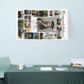 モダンScript 20エレガント Photo Graduation 横断幕 (トレードショー)