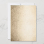 モダンSCRIPT 21歳の誕生日パーティーピンク白タイプ 招待状 (裏面)