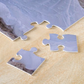 モダンScript I Love You Photo ジグソーパズル (側面)