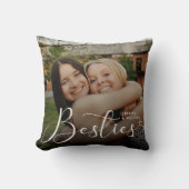 モダンScript Photo Besties Gift クッション (正面)