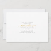 モダンScript Photo Collage 2025卒業 案内状 (裏面)