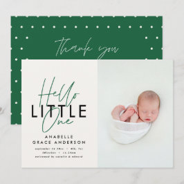 モダンscript photo hello little one
