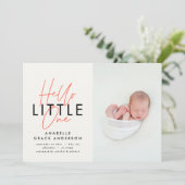 モダンscript photo hello little one (スタンド正面)