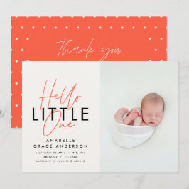 モダンscript photo hello little one